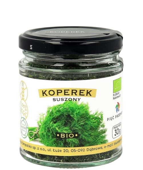 Pięć Przemian - Dried Dill Organic - 30g