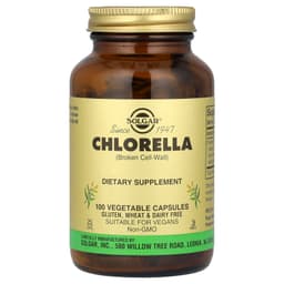 Solgar - Chlorella - 100 Vegetable Caps - 100 caps