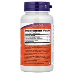 NOW Foods - Beta - 1,3/1,6-D-Glucan, 100mg - 90 Vcaps