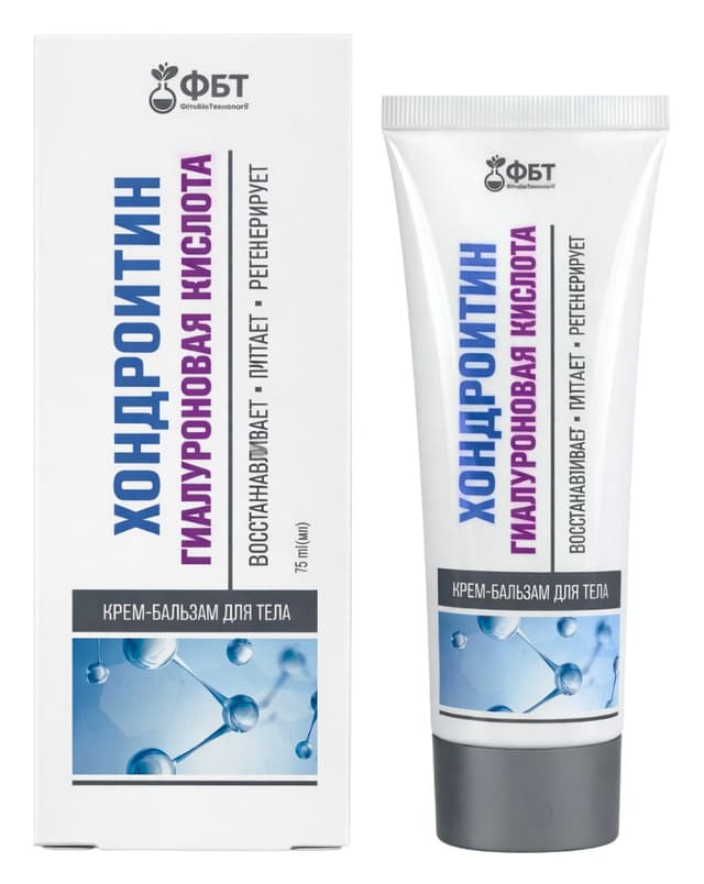 ФБТ - Chondroitin Hyaluronic Acid Body Cream-Balm - 75 ml – ФБТ
