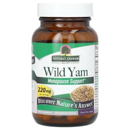 Nature's Answer - Wild Yam - 60 Vegetarian Capsules