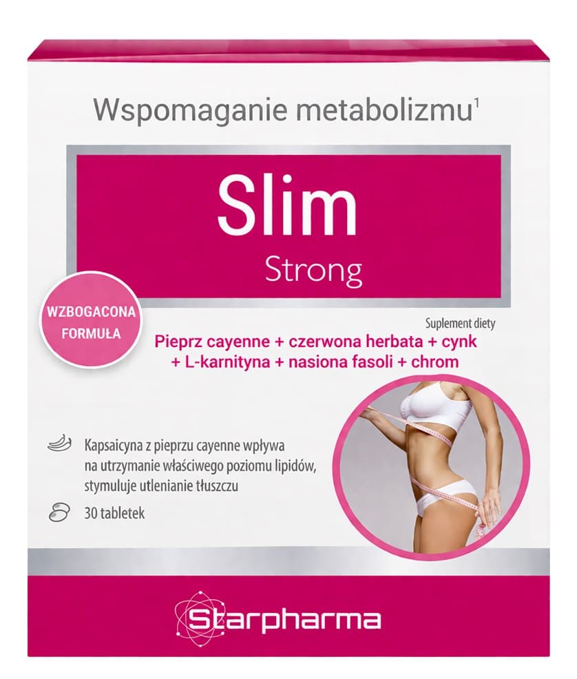 Zdrowy Lizak - Slim Strong - 30 Tabs – Zdrowy Lizak förpackning
