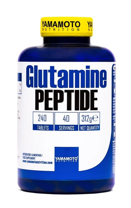 Yamamoto Research - Glutamine Peptide - 240 Tablets / 312g – Yamamoto Research förpackning