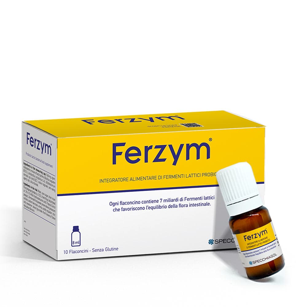 Specchiasol - Ferzym - Tarmflora - Tarmflora 10 x 8ml