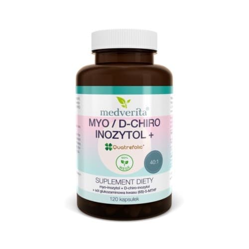 Medverita - Myo/D-Chiro Inositol + - 120 Caps – Medverita