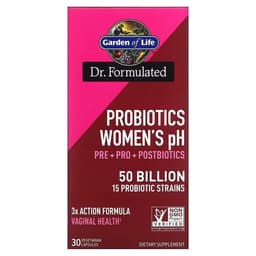 Garden of Life - Dr. Formulated Probiotics Women's pH - 30 Capsules