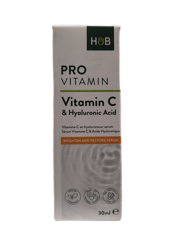 Holland & Barrett - Vitamin C + Hyaluronic Acid Serum - 30ml – Holland & Barrett