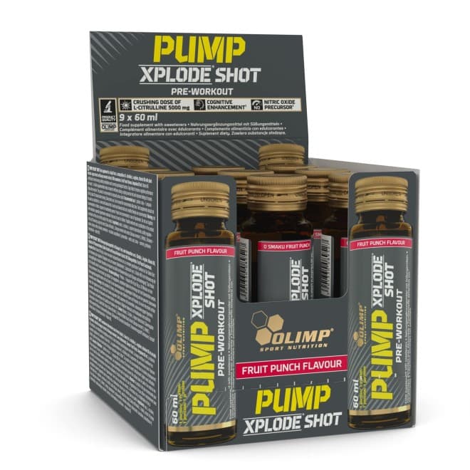 Olimp Labs - Pump Xplode Shot, Fruit Punch - 60ml