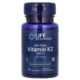 Life Extension - Low Dose Vitamin K2 (MK-7), 45mcg - 90 Sgels