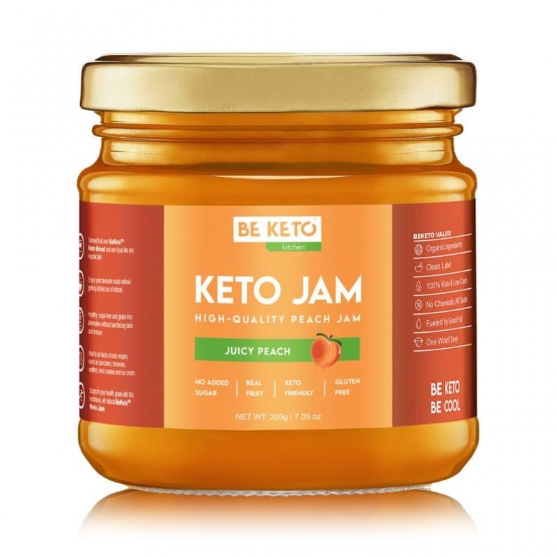 BeKeto - Keto Jam - 200g – BeKeto förpackning