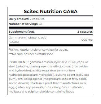Scitec Nutrition - GABA - 70 Kaps