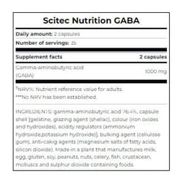 Scitec Nutrition - GABA - 70 Caps