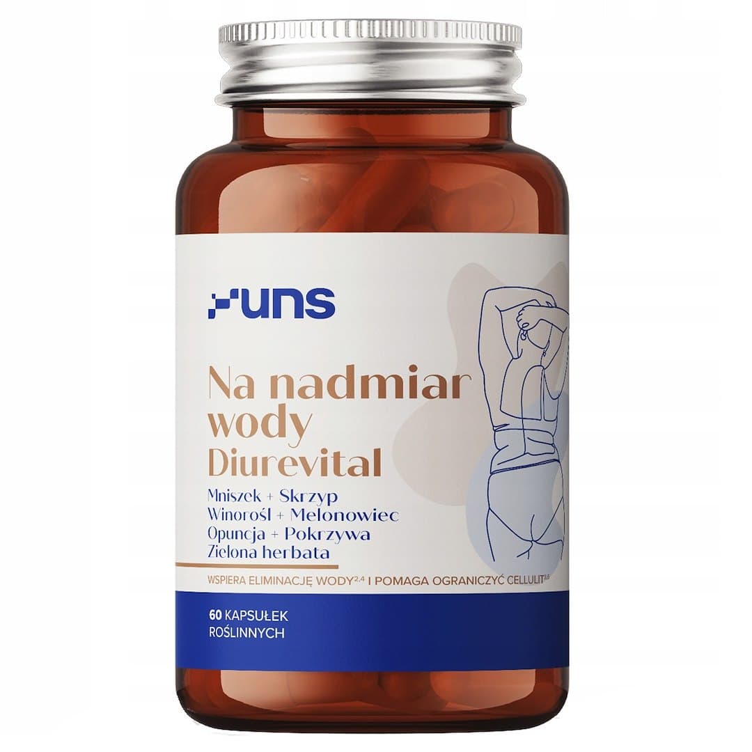 UNS - Diurevital - 60 Caps – UNS förpackning
