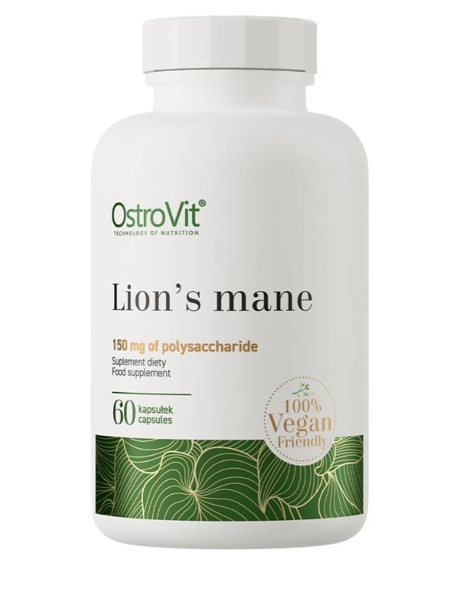 OstroVit - Lion'S Mane - 60 Caps – OstroVit förpackning