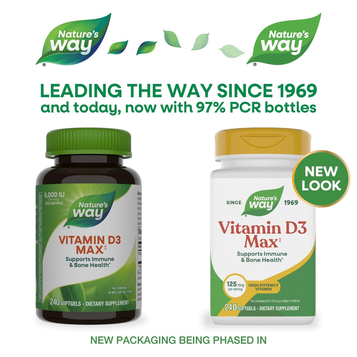Nature'S Way - Vitamin D3 Max - 240 Sgels
