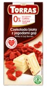Torras - White Chocolate with Goji Berries - 75g