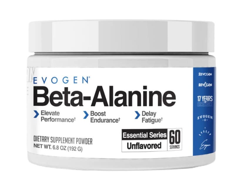 Evogen - Beta-Alanine - 192g – Evogen förpackning