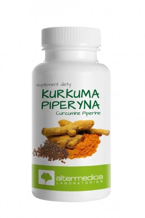 Alter Medica - Turmeric Piperine - 60 Caps – Alter Medica förpackning