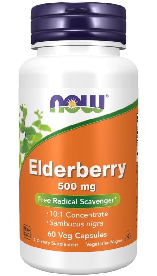 Now Foods - Elderberry - Immune Support – NOW Foods förpackning