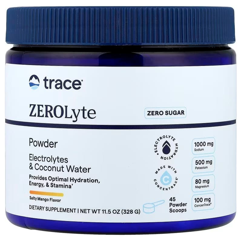 Trace Minerals - ZEROLyte Powder – Trace Minerals förpackning