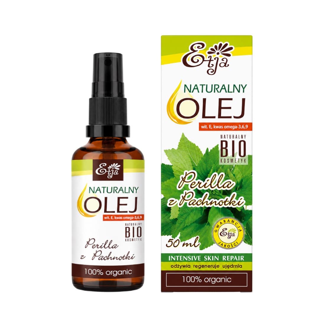 Etja - Naturally Oil Perilla - 50ml – Etja förpackning