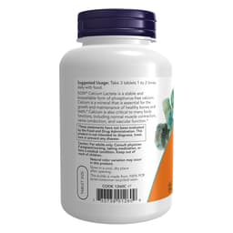 NOW Foods - Calcium Lactate - 250 Tabs
