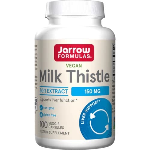 Jarrow Formulas - Milk Thistle 30:1 Extract - 100 Vcaps – Jarrow Formulas förpackning