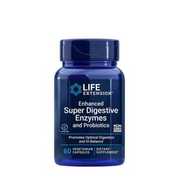 Life Extension - Forbedrede Super Fordøyelsesenzymer og Probiotika