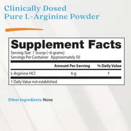 Doctor's Best - Pure L-Arginine Powder - 300g
