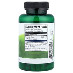 Swanson - Full Spectrum Burdock Root - 100 Caps