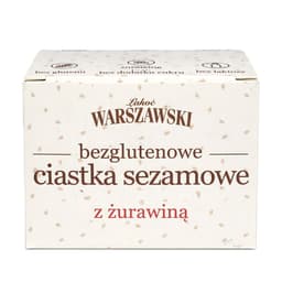 Łahoć Warszawski - Sesame Cranberry Cookies Gluten-Free 150g