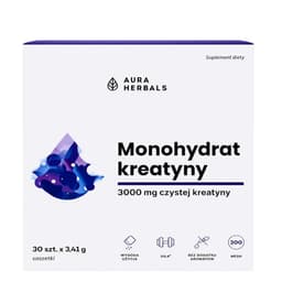 Aura Herbals - Creatine Monohydrate - 30 Pcs. X 3,41g (30 Sachets X 3.41g)