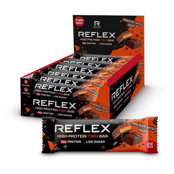 Reflex Nutrition - High Protein Twin Bar – Reflex Nutrition förpackning