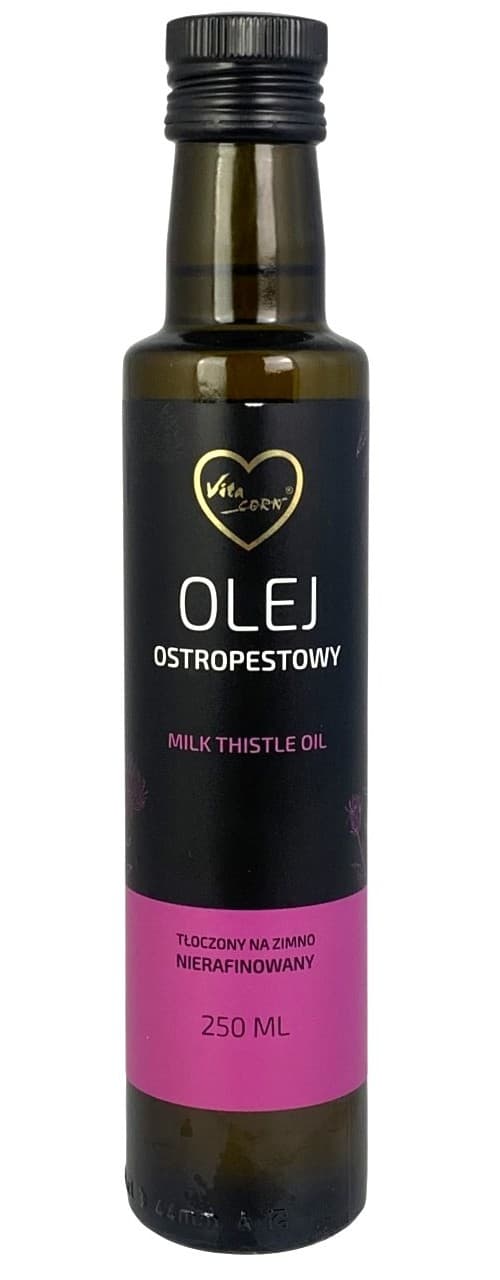 Vitacorn - Milk Thistle Oil 250ml – Vitacorn förpackning