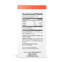 Doctor'S Best - Fish Collagen With Naticol - 150g (5.3oz) / 30 Stick Packs