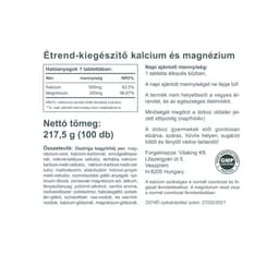 Vitaking - Calcium-Magnesium - 100 Tabs