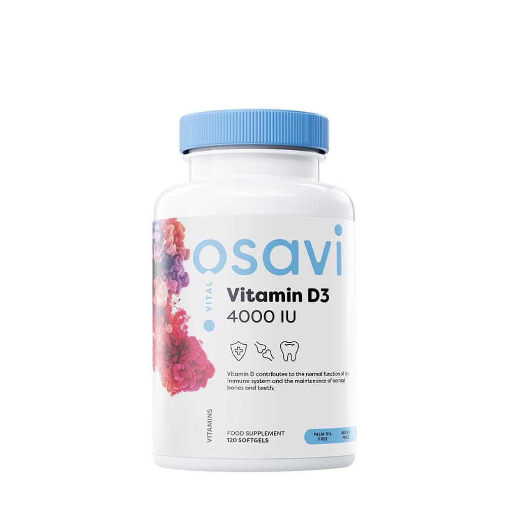 Osavi - Vitamin D3 4000IU - 120 Sgels – Osavi förpackning