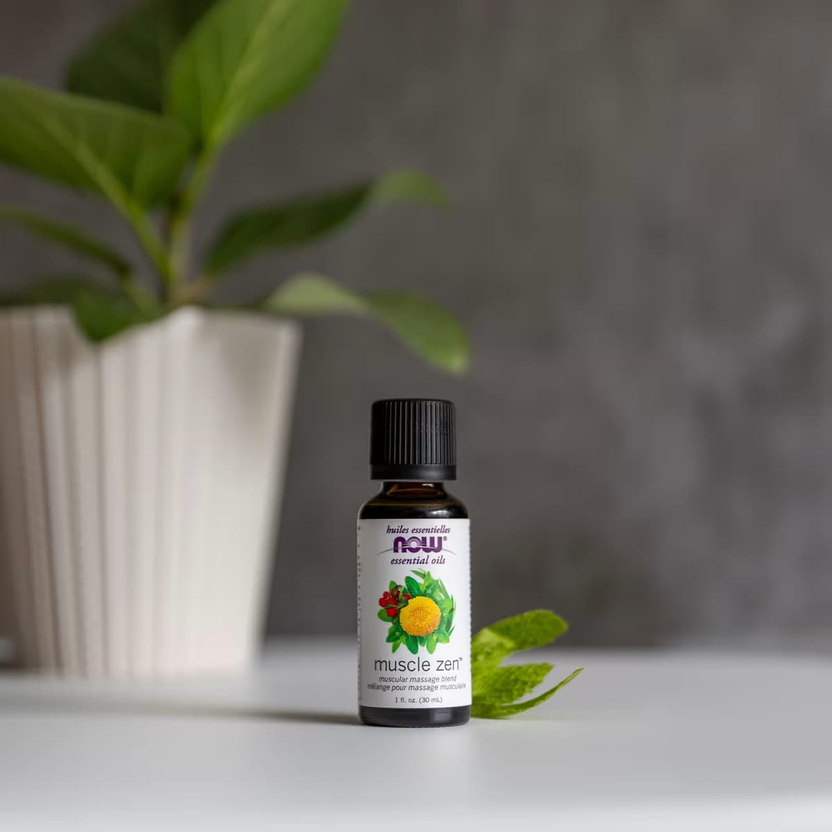 NOW Foods - Essential Oil, Muscle Zen - 30 ml.