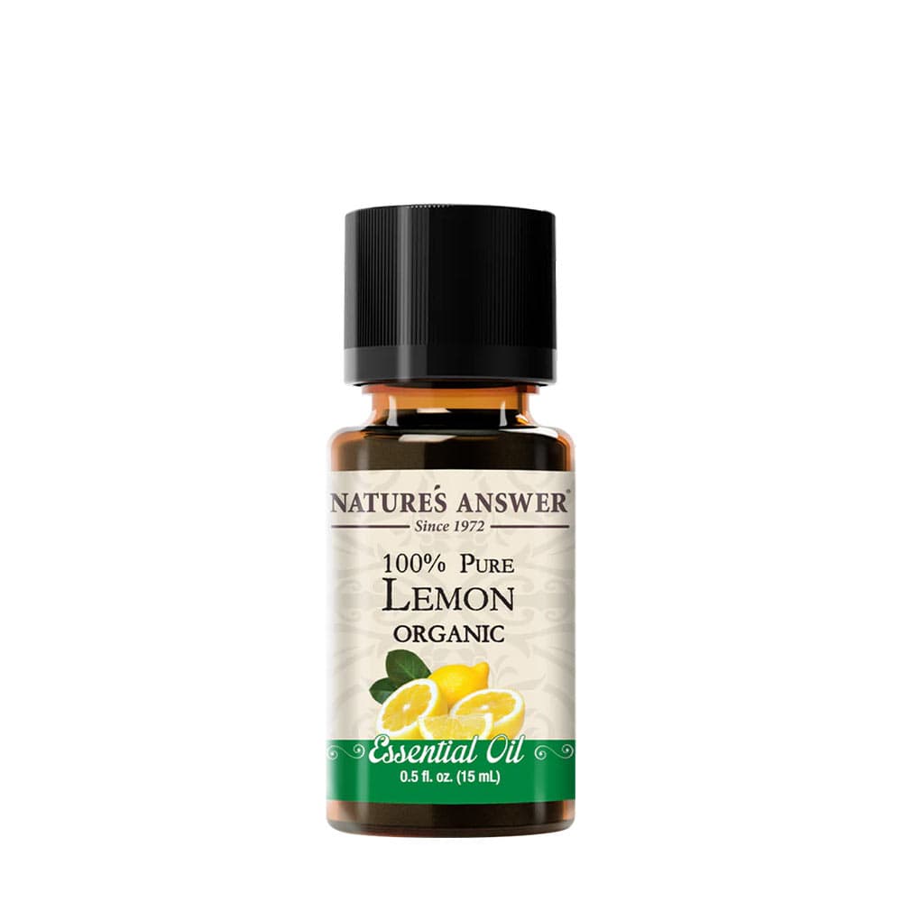 Nature's Answer - 100% Pure Essential Oil Lemon Organic - 15ml