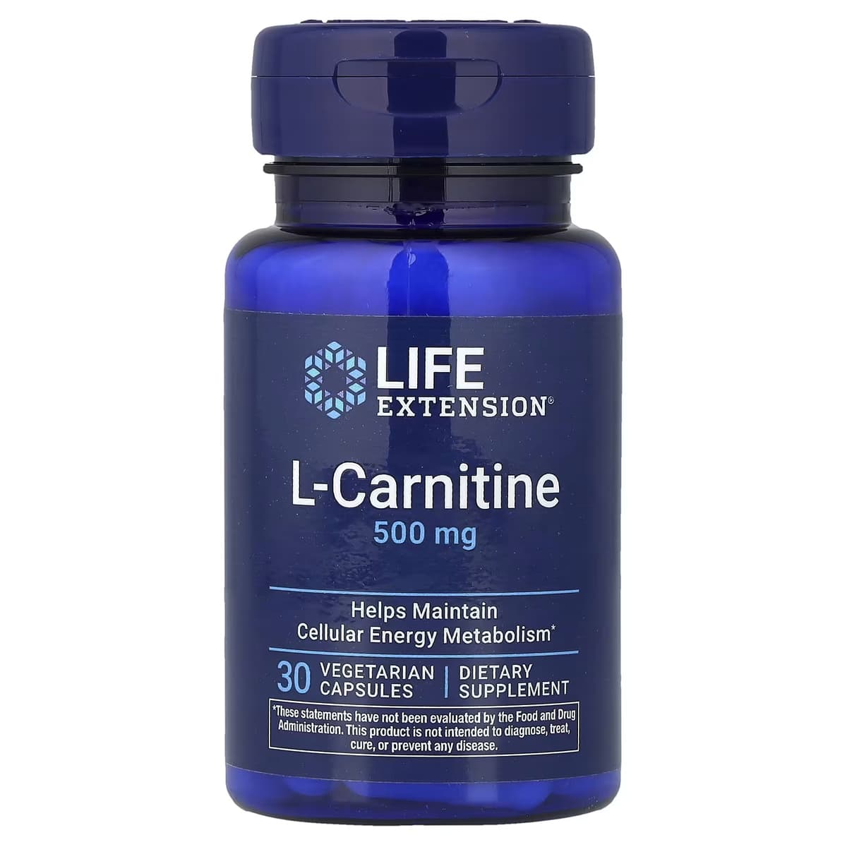 Life Extension - L-Carnitine - 30 Vcaps