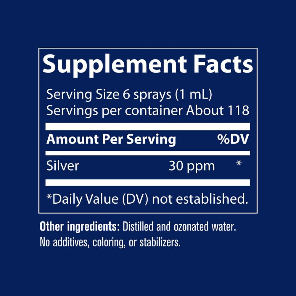 Trace Minerals - Colloidal Silver Spray - 118ml
