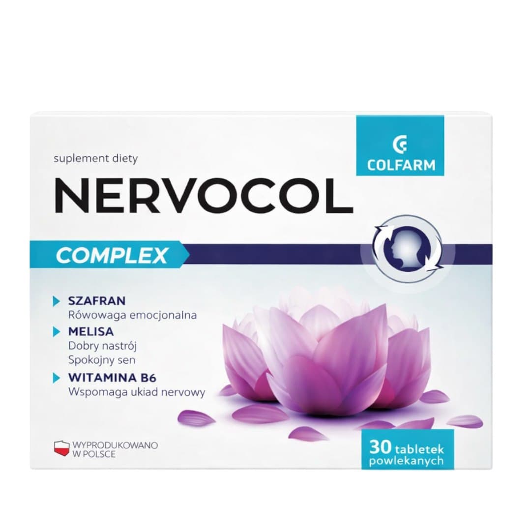 Colfarm - Nervocol - 30 Tabs – Colfarm förpackning