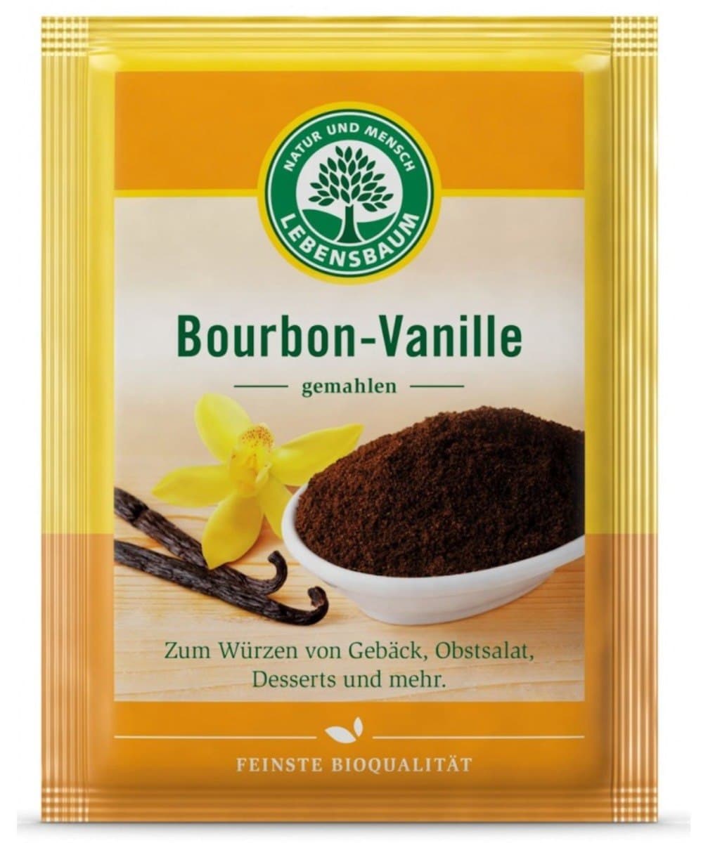 Lebensbaum - Bourbon Vanilla - 5g – Lebensbaum förpackning