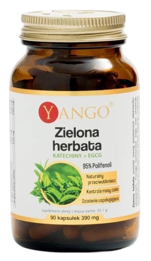 Yango - Green Tea - 90 Caps (390mg Per Cap)