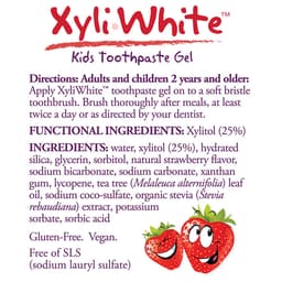 NOW Foods - Xyliwhite Kids, Strawberry Splash - 85g