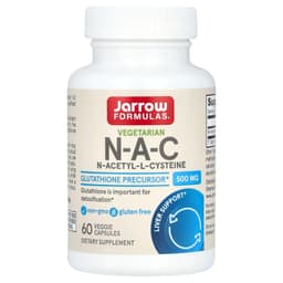 Jarrow Formulas - N-Acetyl Cysteine, 500mg - 60 Vcaps
