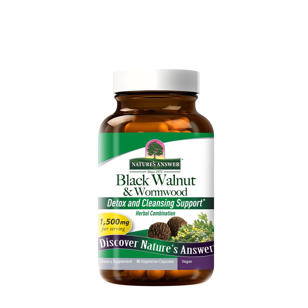 Nature'S Answer - Black Walnut & Wormwood - 90 Vcaps – Nature'S Answer förpackning