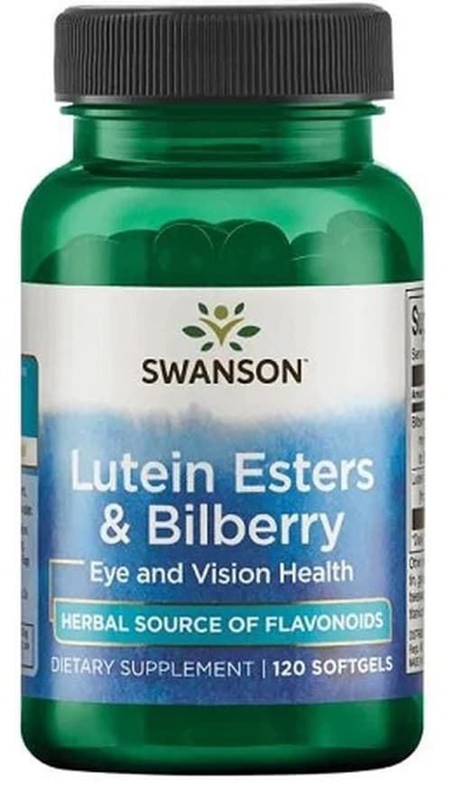 Swanson - Lutein Esters & Bilberry - 120 Sgels