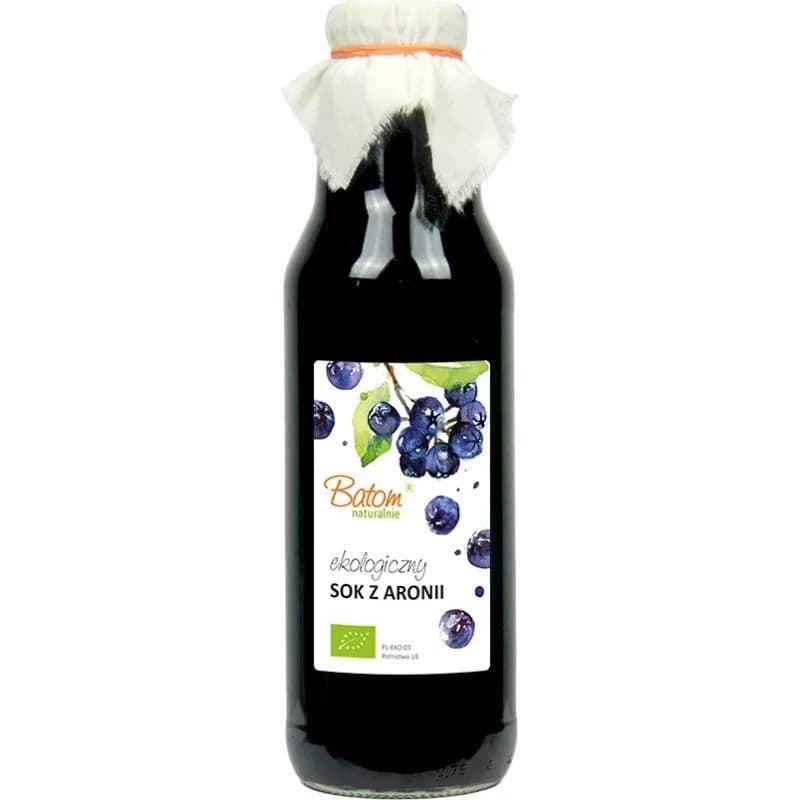 Batom - Aronia Juice - 750ml – Batom förpackning