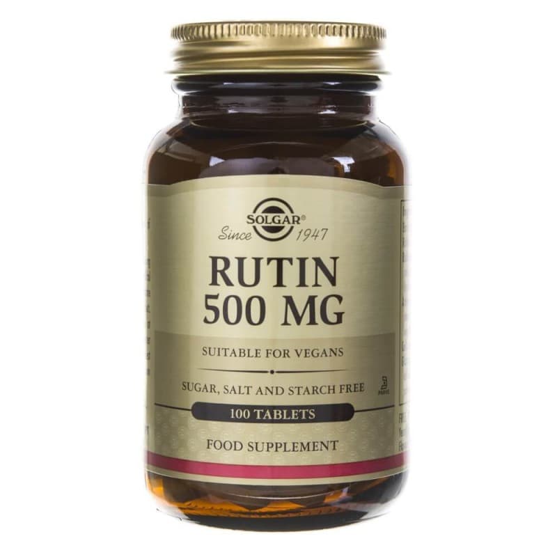 Solgar - Rutin - 30 Tabs – Solgar förpackning